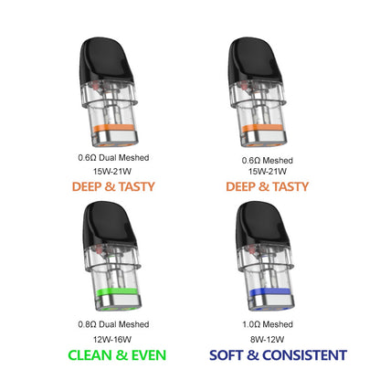 Cartuccia SMOK Novo Pod SLR 2.0 per Novo Axis, Novo Axis EZ Kit 2ml (3 pezzi/confezione)