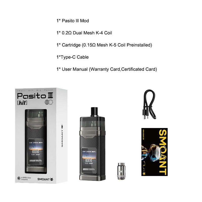 Kit pod Smoant Pasito 3 100W