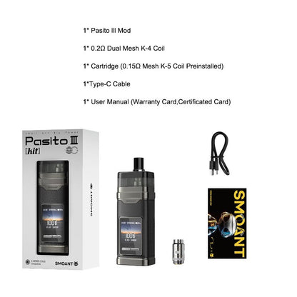 Kit pod Smoant Pasito 3 100W