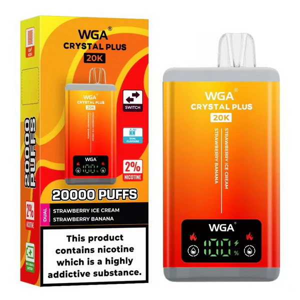 WGA Crystal Plus 20000 Puffs 2-in-1 Kit monouso ricaricabile