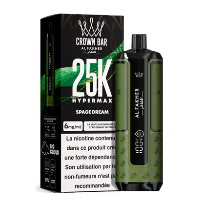 Kit monouso AL Fakher Crown Bar 25K Hypermax (25000 Puffs)