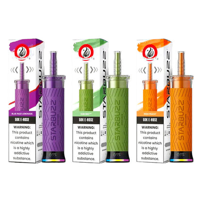 Kit monouso Starbuzz 50K E-Hose 40ml (50000 Puffs)