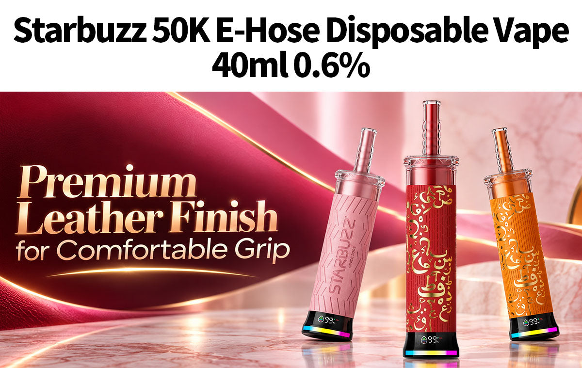 Kit monouso Starbuzz 50K E-Hose 40ml (50000 Puffs)