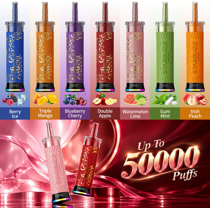 Kit monouso Starbuzz 50K E-Hose 40ml (50000 Puffs)