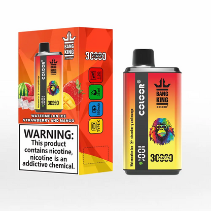 Bang King 30000 Puffs Double Flavor monouso Vape (display LED)