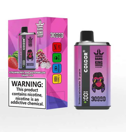 Bang King 30000 Puffs Double Flavor monouso Vape (display LED)