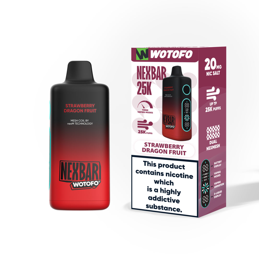 Kit monouso Wotofo Nexbar 25K 25000 Puffs