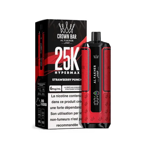 Kit monouso AL Fakher Crown Bar 25K Hypermax (25000 Puffs)