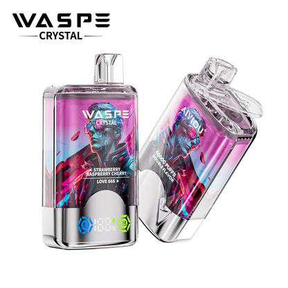 Kit monouso WASPE Crystal 40000 Puffs 40K (doppio gusto)