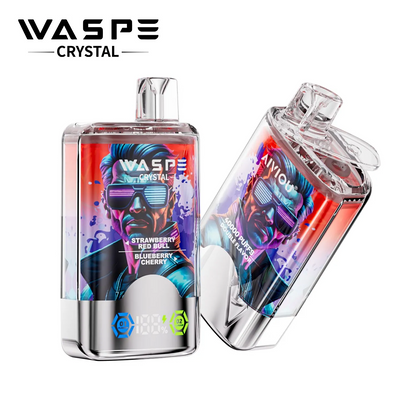 Kit monouso WASPE Crystal 40000 Puffs 40K (doppio gusto)