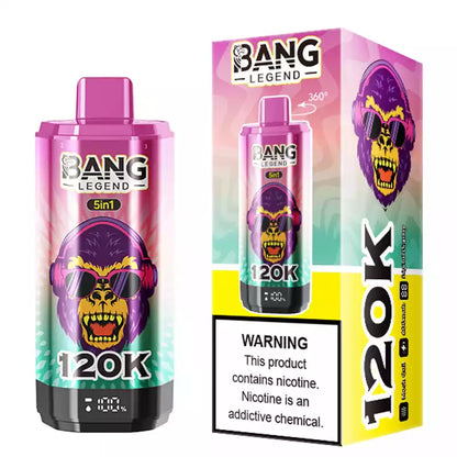 Kit monouso Bang Legend 120000 120K Puffs 5in1