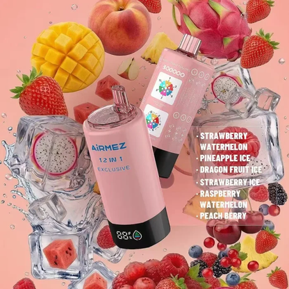 Kit monouso Airmez 12IN1 300K 300000 Puffs 90ml