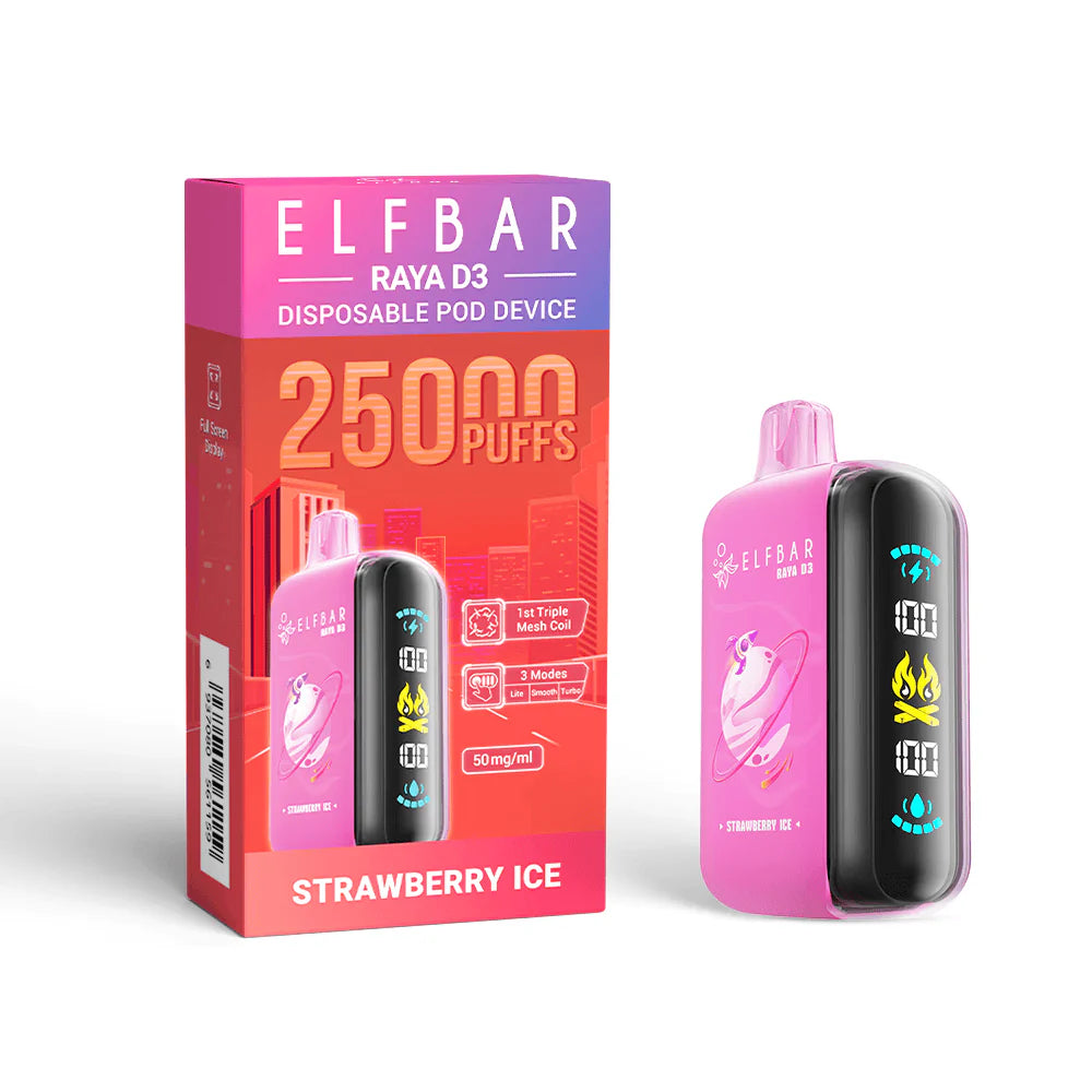 Kit monouso ELF BAR Raya D3 25000 Puffs
