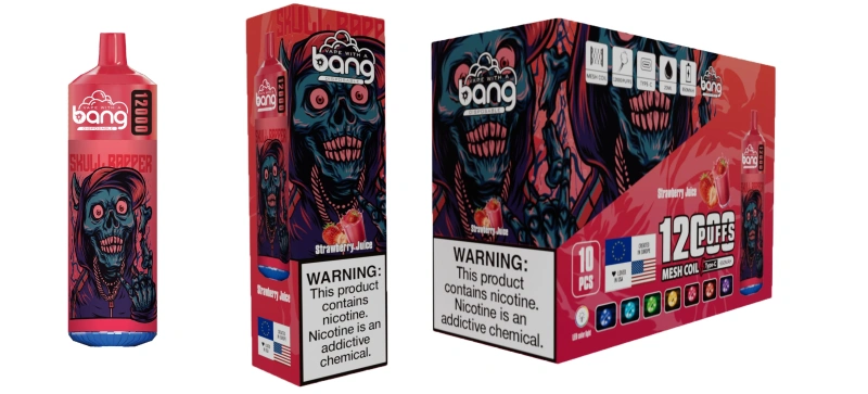 Bang 12000 Puffs Kit monouso ricaricabile 10 pezzi/confezione