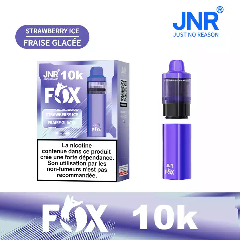 Kit monouso preriempito JNR Fox 10000 Puffs