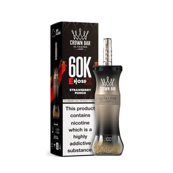Kit monouso AL Fakher Crown Bar 60K 60000 Puffs E-Hose X