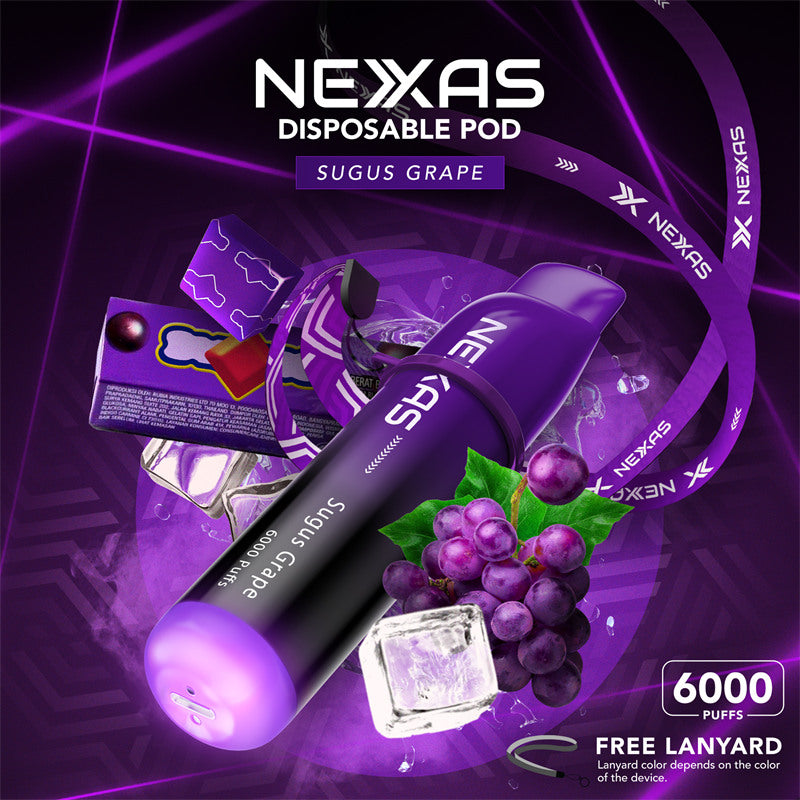 Kit monouso Nexas 6000 Puffs 600mAh 12ml