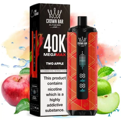 Kit monouso AL Fakher Crown Bar Mega Max 40K 40000 Puffs