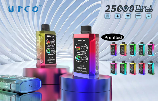 Kit monouso UTCO Thor-X 25000 Puffs Pre-riempito