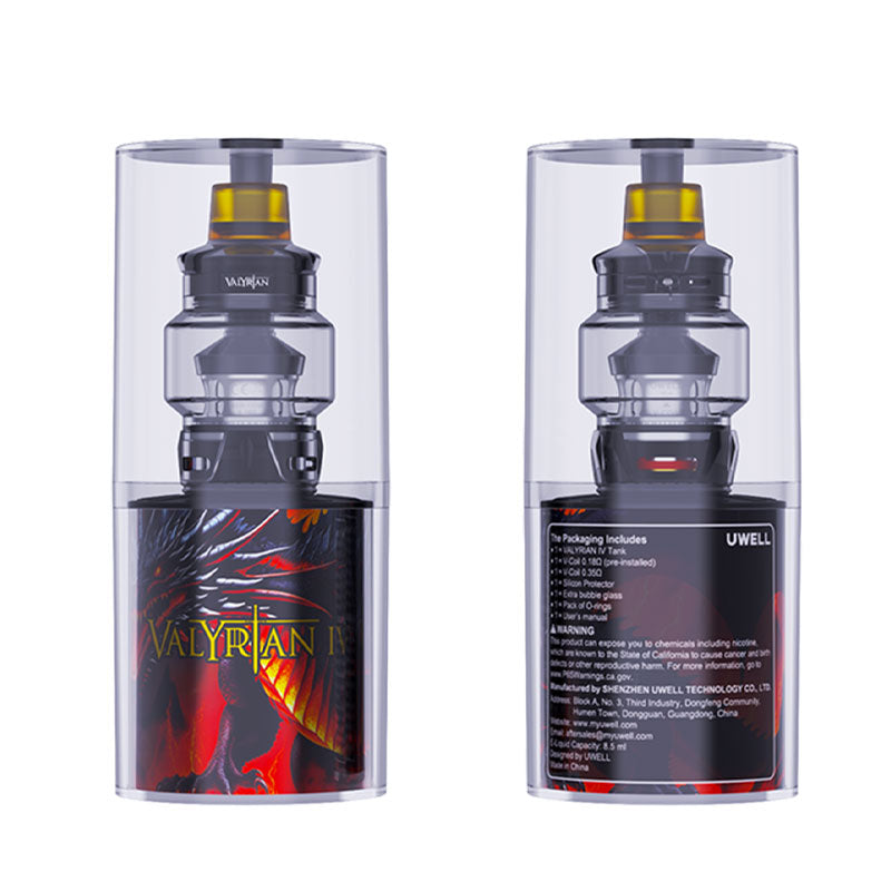 Uwell Valyrian 4 Sub Ohm Atomizzatore 8,5ml