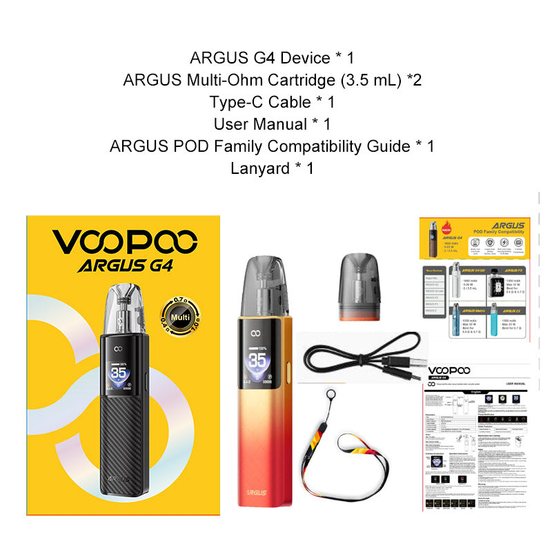 Kit pod VOOPOO Argus G4 35W