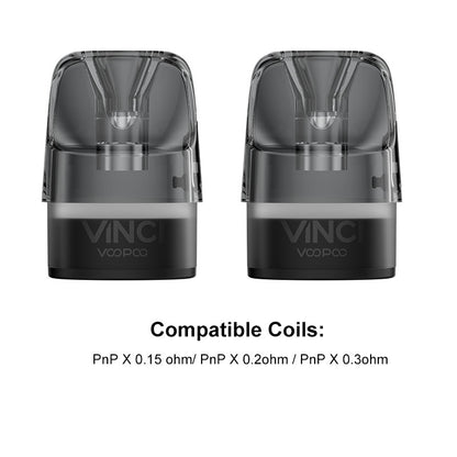 VOOPOO VINCI PnP X Cartuccia vuota per kit VINCI E120 5ml (2 pezzi/confezione)