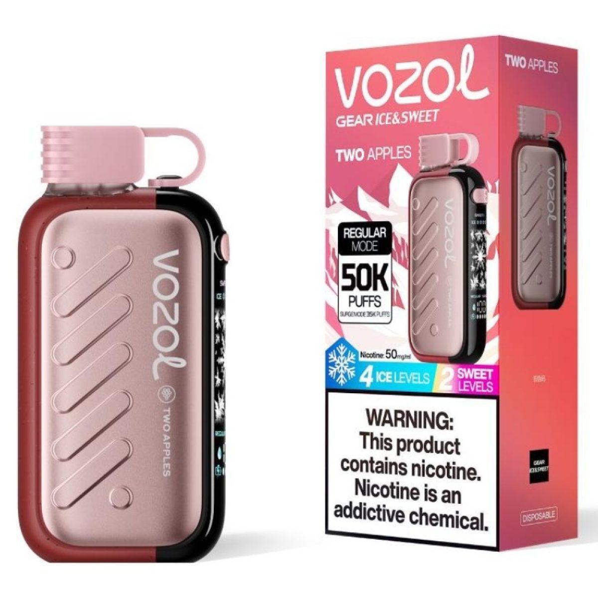 Kit monouso VOZOL Gear Ice & Sweet 50K Puffs (50000 Puffs)