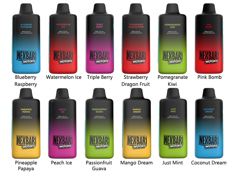 Kit monouso Wotofo Nexbar 25K 25000 Puffs