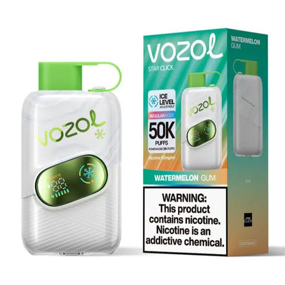 Kit monouso ricaricabile Vozol Star Click 50K Puffs (50000 Puffs)