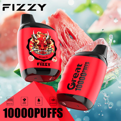 Fizzy GREAT 10000 Puffs Kit monouso ricaricabile