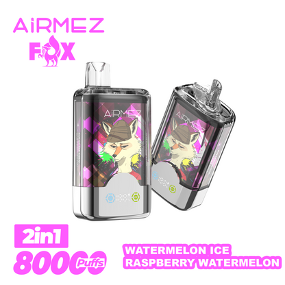 Kit monouso AiRMEZ Fox 80K 80000 Puffs 30ml (Dual Flavor)
