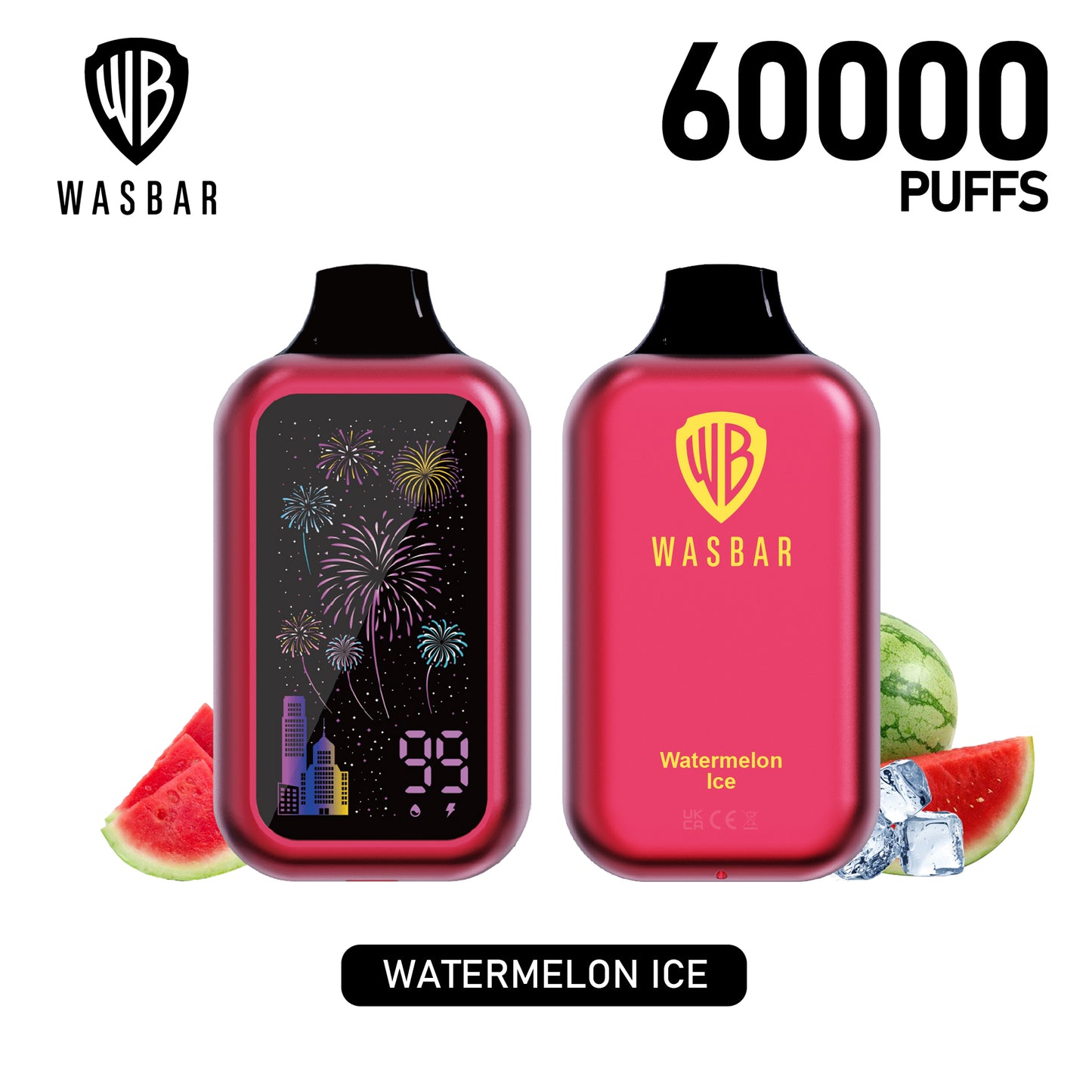 Kit ricaricabile monouso WASBAR 60000 60K Puffs