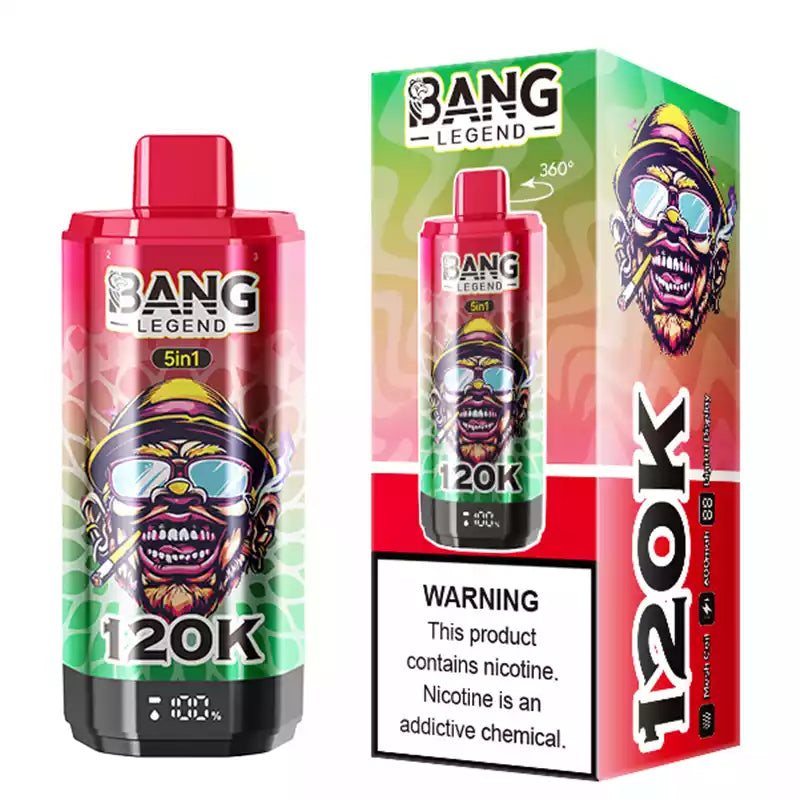 Kit monouso Bang Legend 120000 120K Puffs 5in1