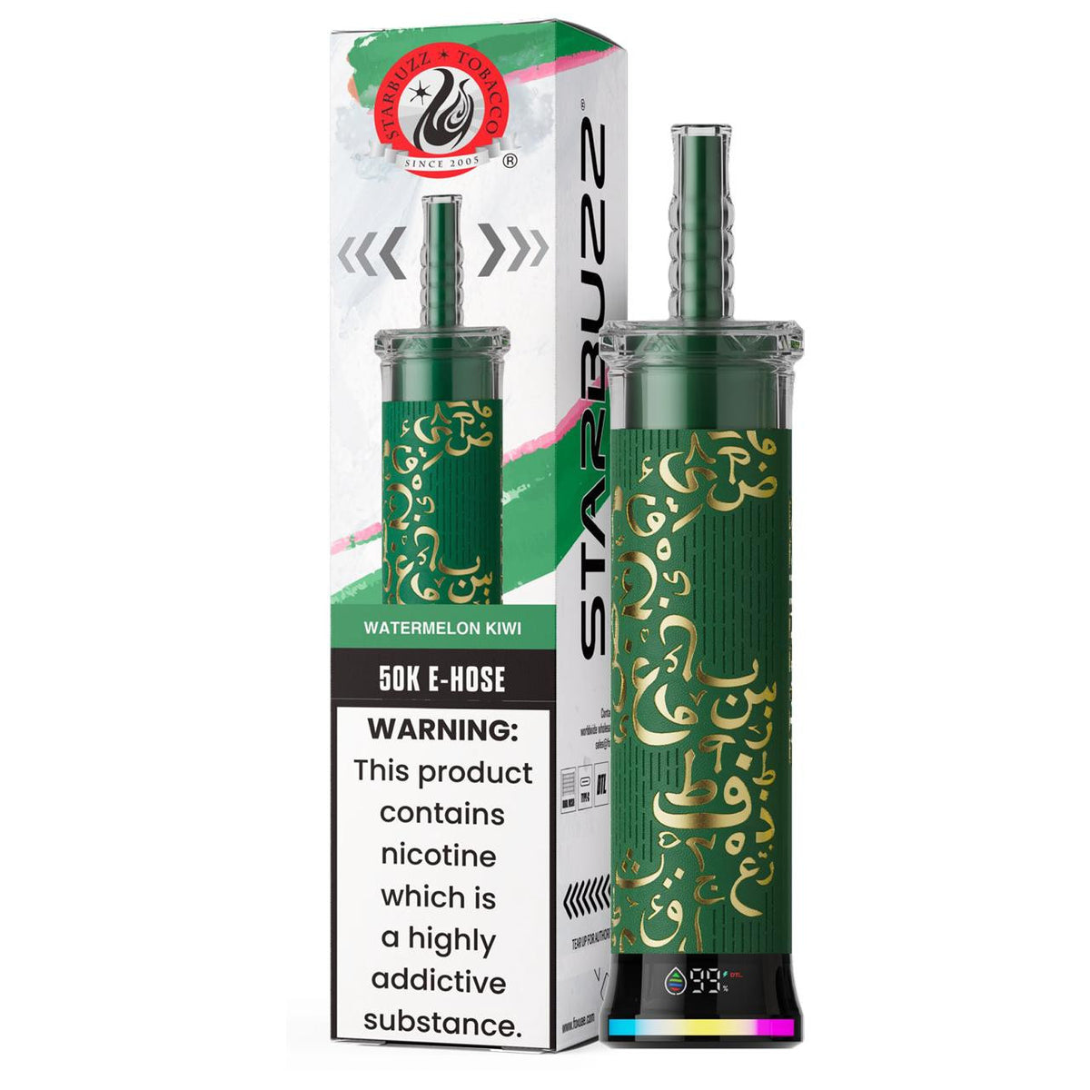 Kit monouso Starbuzz 50K E-Hose 40ml (50000 Puffs)