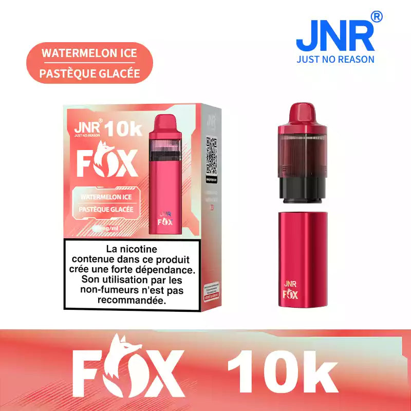 Kit monouso preriempito JNR Fox 10000 Puffs