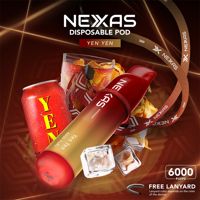 Kit monouso Nexas 6000 Puffs 600mAh 12ml