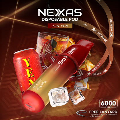 Kit monouso Nexas 6000 Puffs 600mAh 12ml