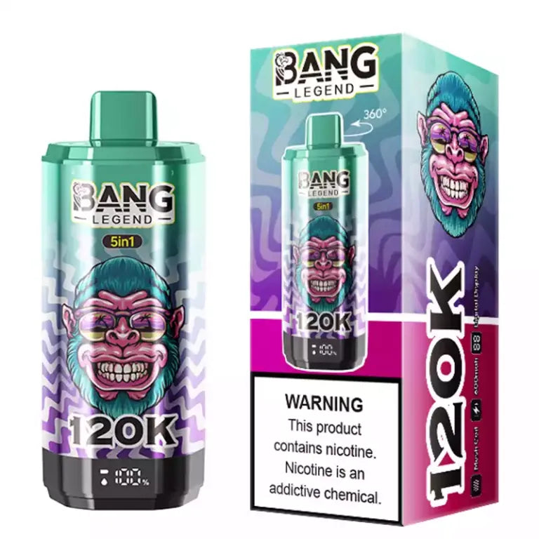 Kit monouso Bang Legend 120000 120K Puffs 5in1