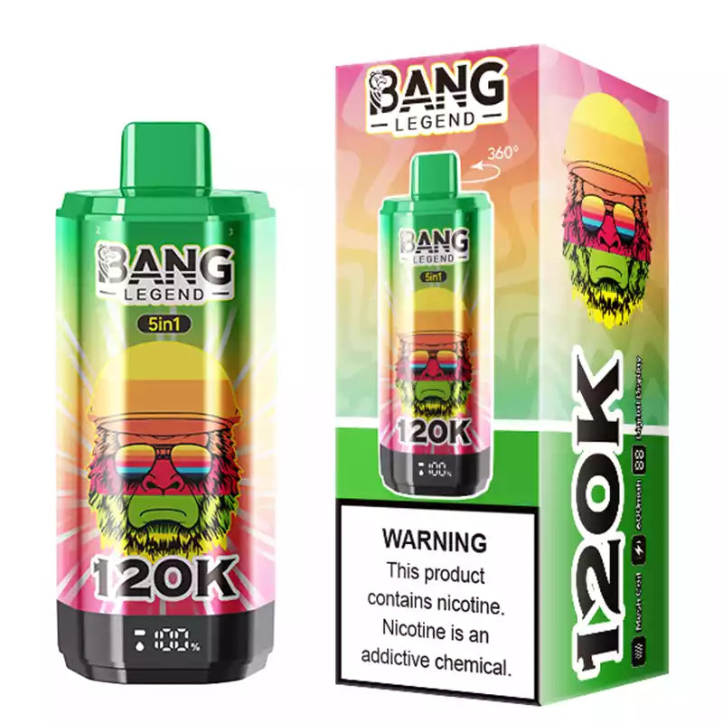 Kit monouso Bang Legend 120000 120K Puffs 5in1