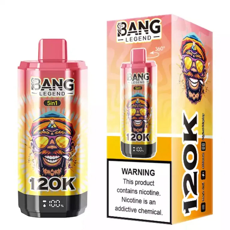 Kit monouso Bang Legend 120000 120K Puffs 5in1