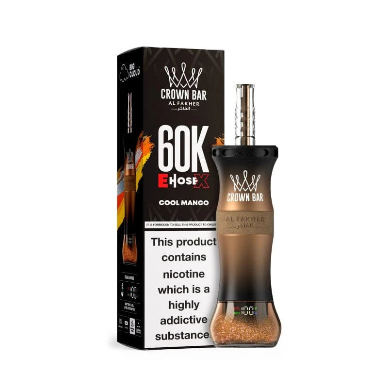 Kit monouso AL Fakher Crown Bar 60K 60000 Puffs E-Hose X
