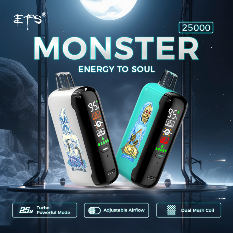 Kit Monouso ETS Monster 25000 25K Puffs