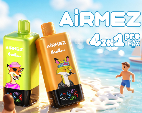 Kit monouso AiRMEZ Fox 4in1 120K  Pro 60ml (120000 Puffs)