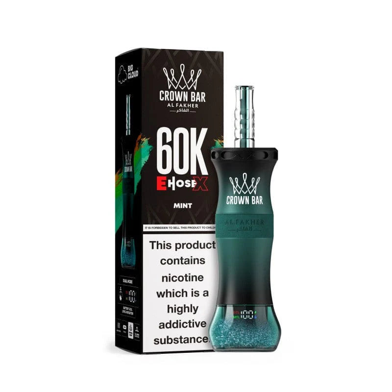 Kit monouso AL Fakher Crown Bar 60K 60000 Puffs E-Hose X