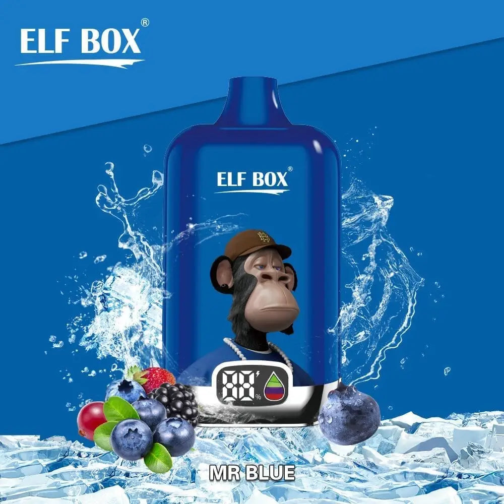 [Clearance Sale] Kit monouso ELF BOX Digital 12000 Puffs