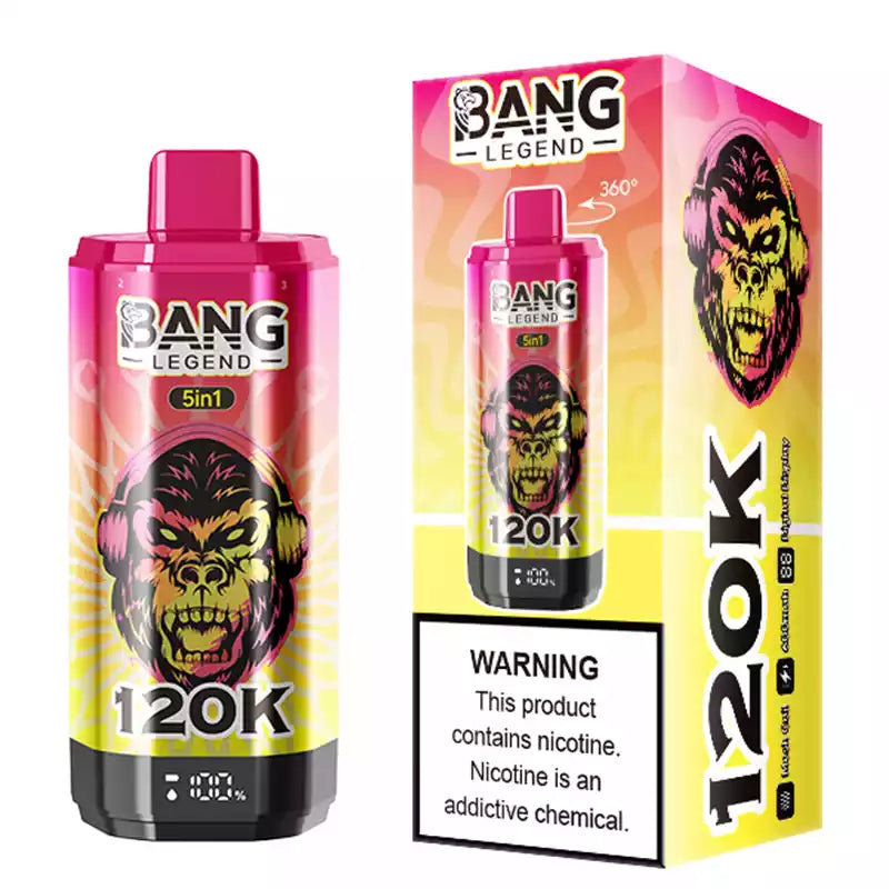 Kit monouso Bang Legend 120000 120K Puffs 5in1
