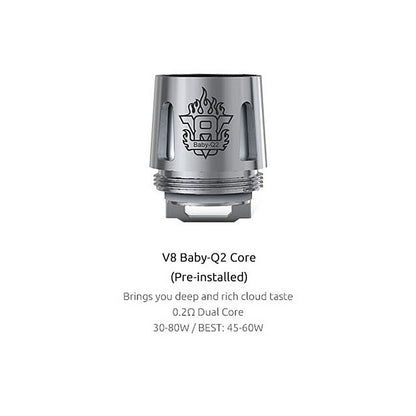 SMOK V8 Baby-Q2 0,4/0,6 Ohm Coil Confezioni da 5 pezzi