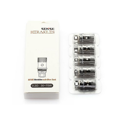 Confezioni da 5 pezzi Sense Herakles Sostituzione 0,2 Ohm/0,6 Ohm Coil Head