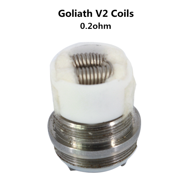 Confezioni da 5 pezzi UD Goliath V2 0,5 Ohm/0,2 Ohm/0,15 Ohm Coils
