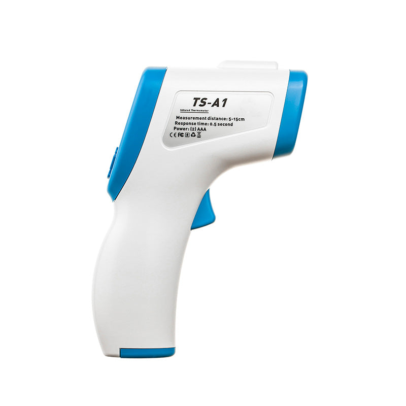 Termometro a infrarossi senza contatto con monitor digitale della temperatura